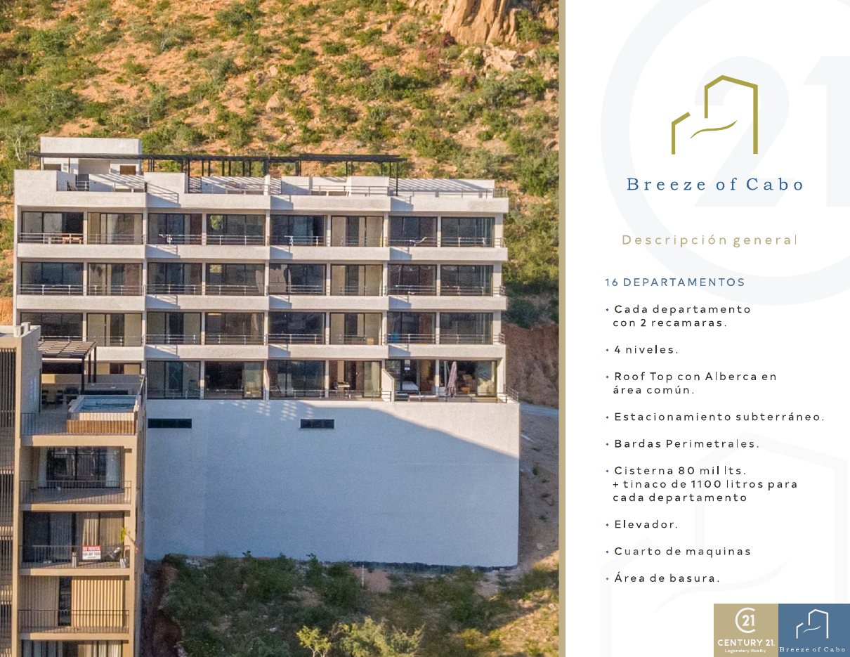 Breeze of Cabo Cabo San Lucas project presentation page 4