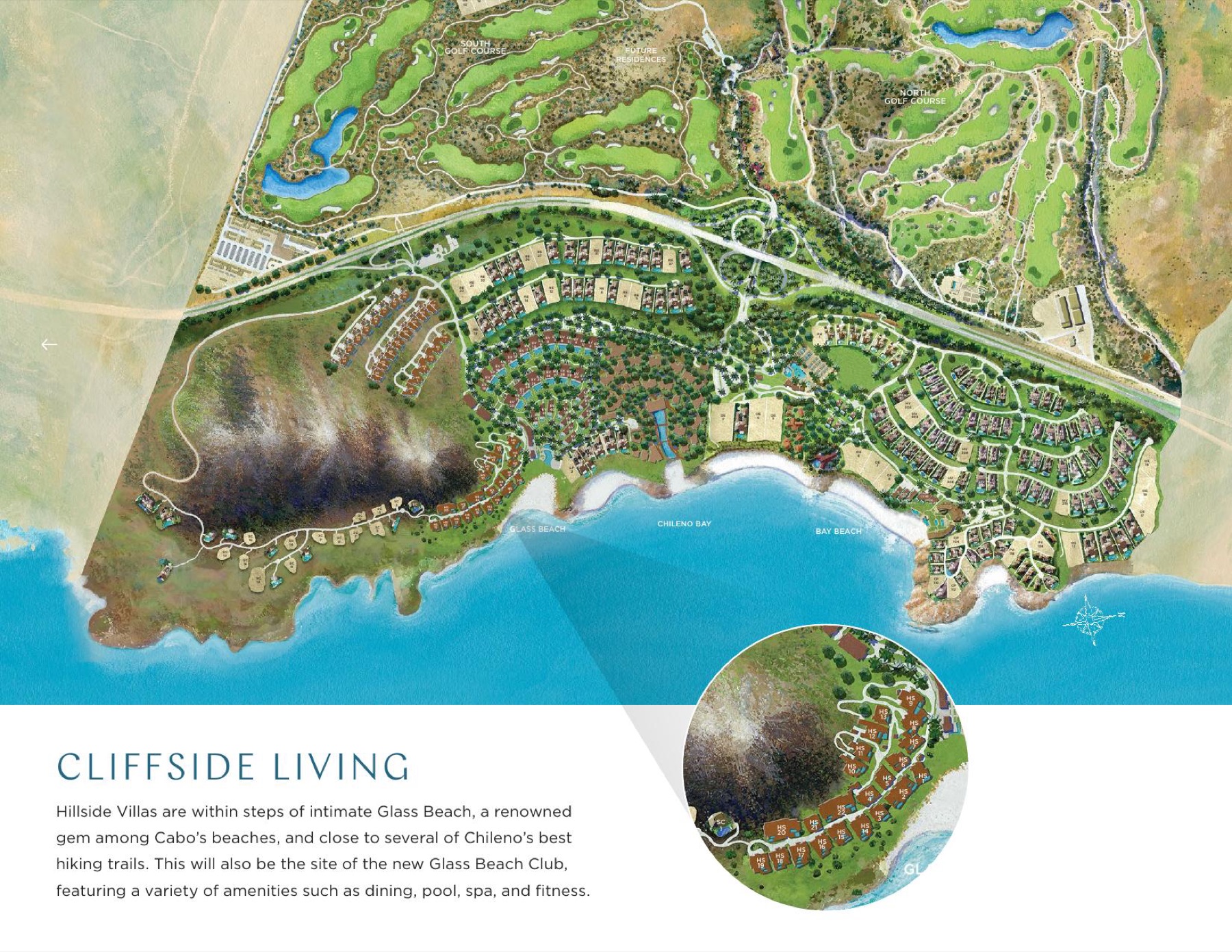 Chileno Bay official property masterplan