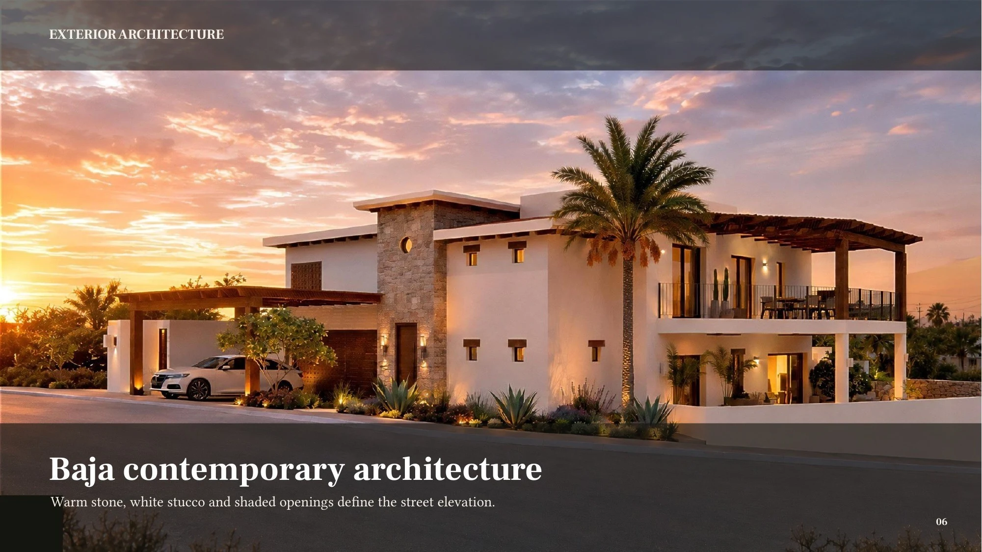 Baja contemporary architecture — presentation page 6
