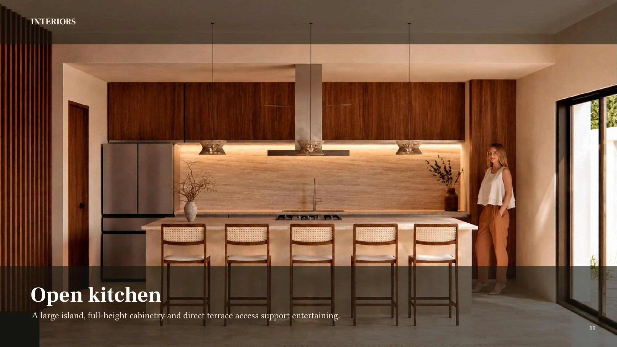Open kitchen — presentation page 11