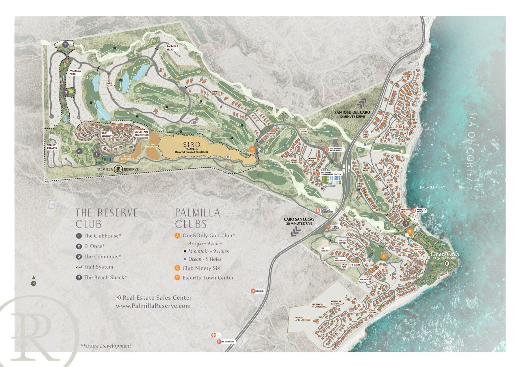Palmilla official property masterplan