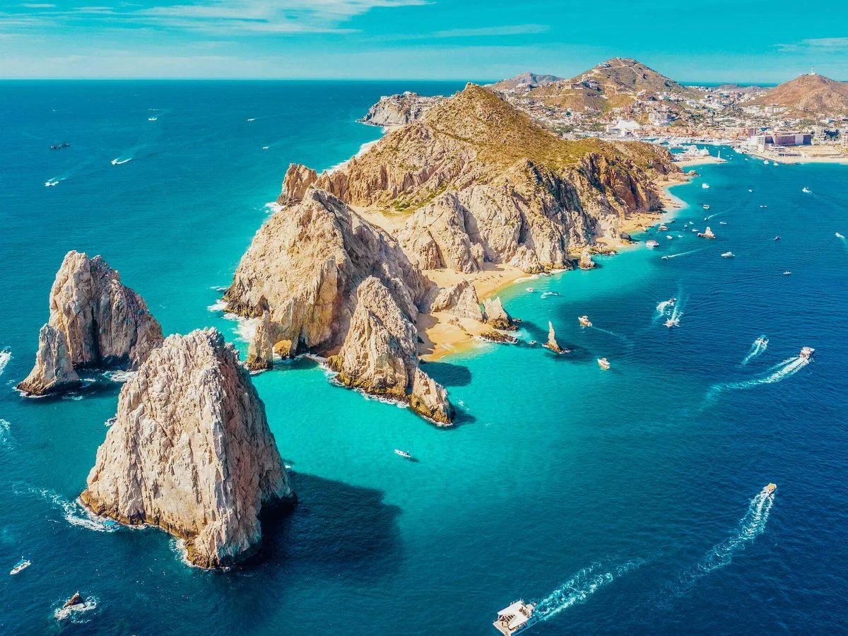 Los Cabos coastline in Baja California Sur