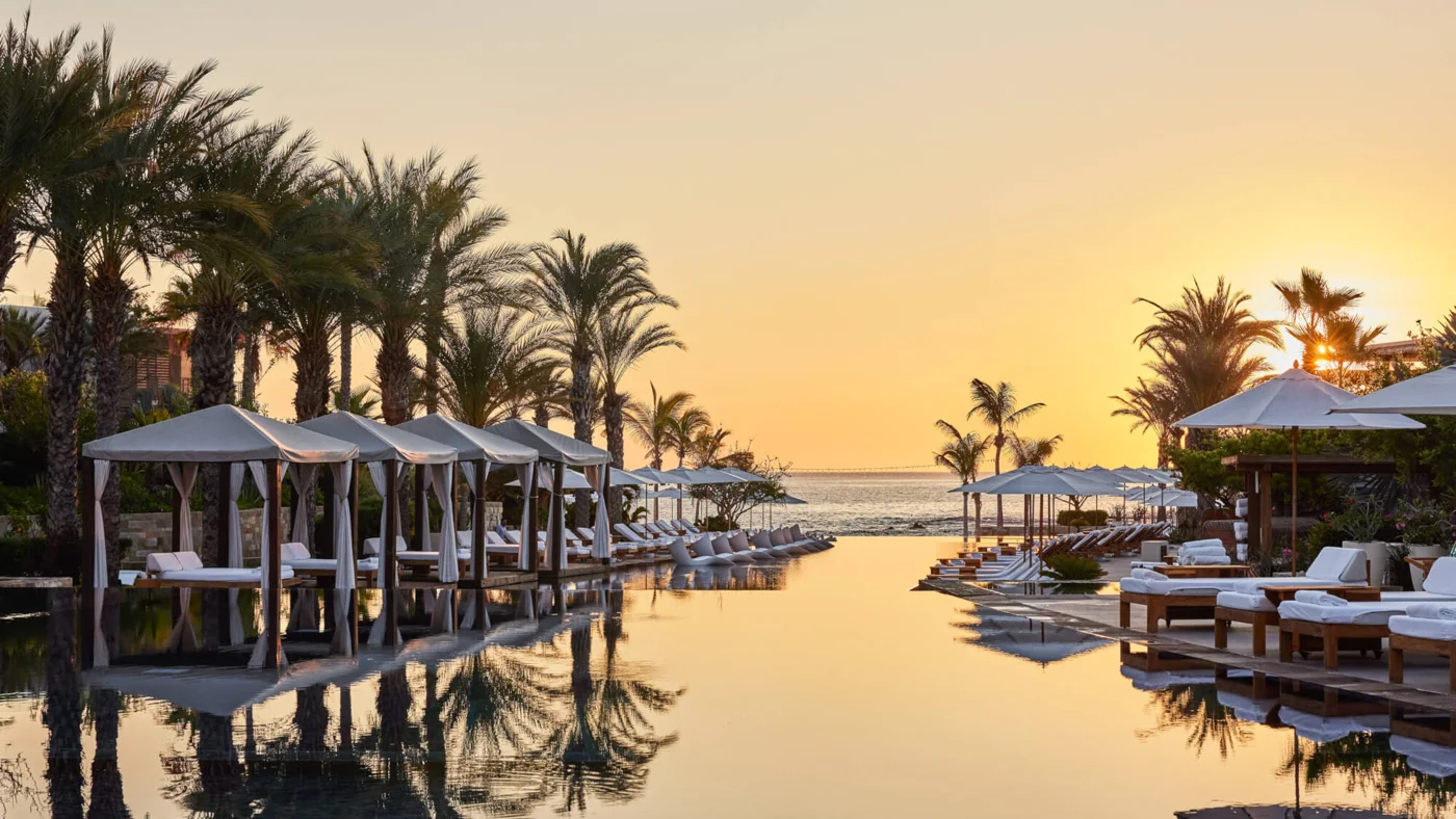 Coastal resort setting at Chileno Bay Resort & Residences, Auberge Collection