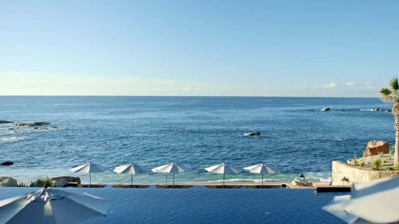 Coastal resort setting at Esperanza, Auberge Collection