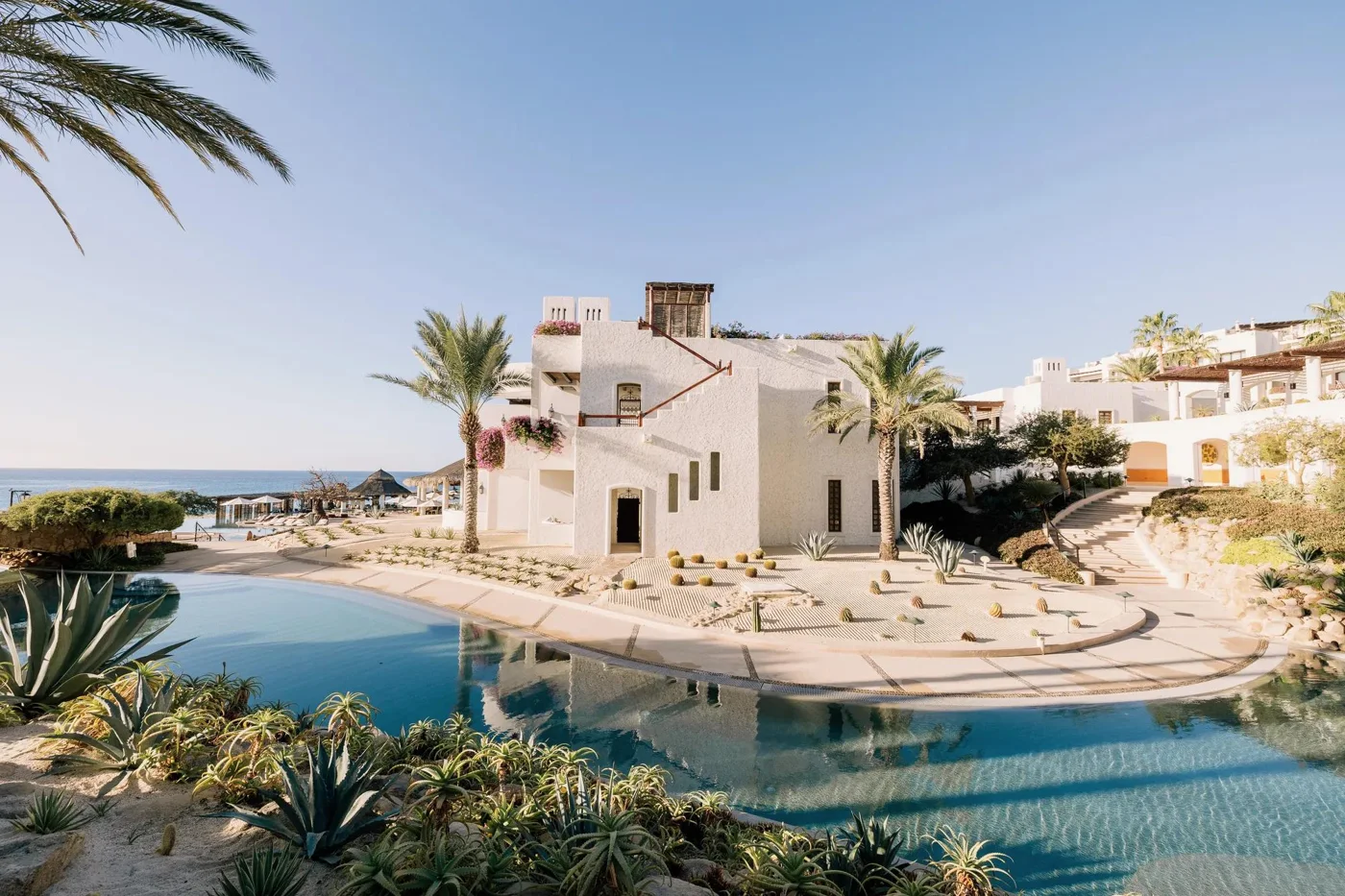 Coastal resort setting at Las Ventanas al Paraíso, A Rosewood Resort
