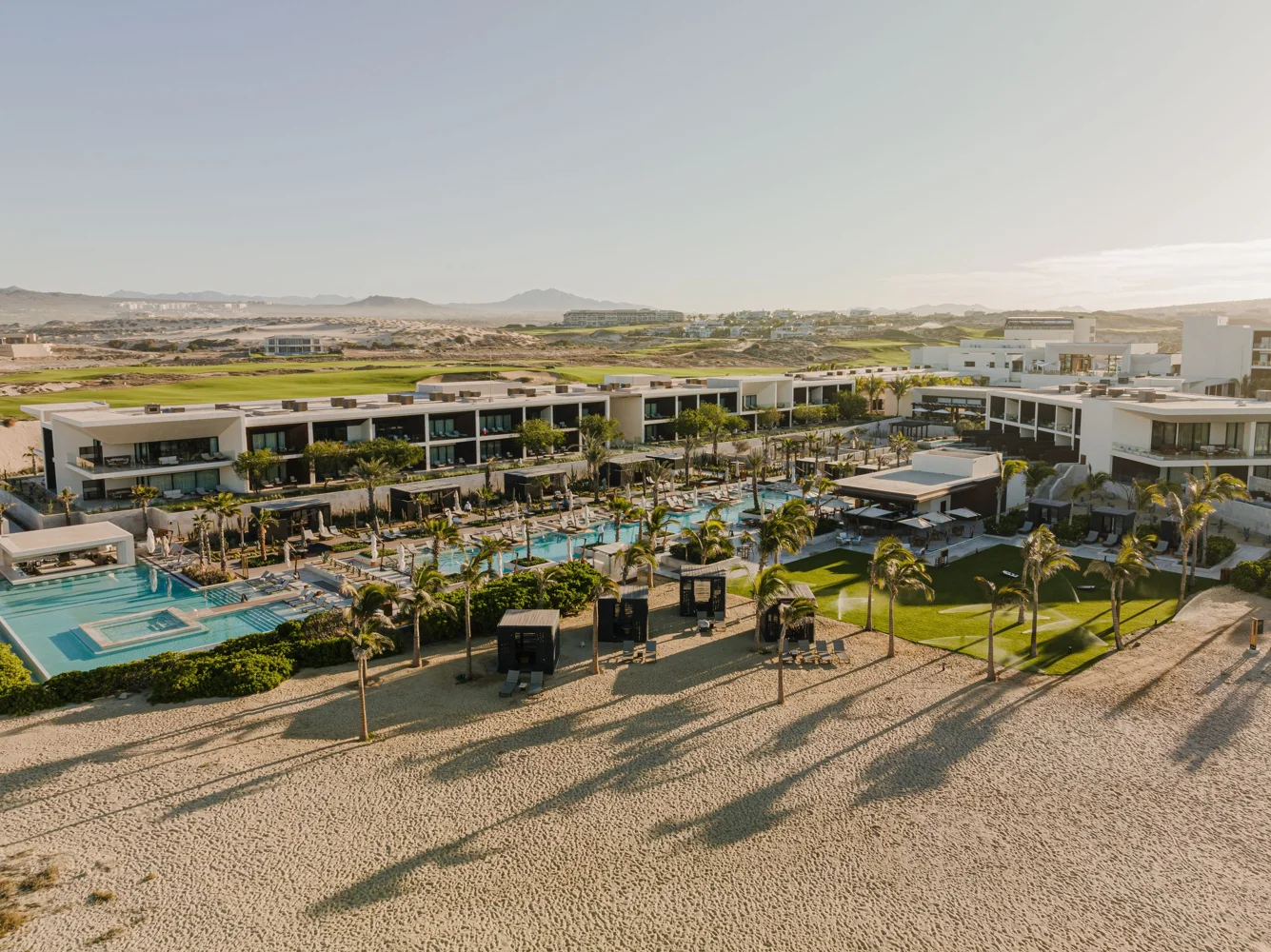 Coastal resort setting at Nobu Hotel Los Cabos