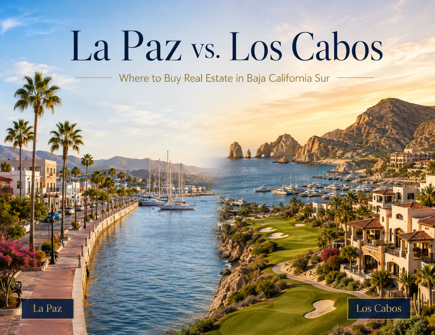 La Paz vs Los Cabos Where to Buy Real Estate in Baja California Sur